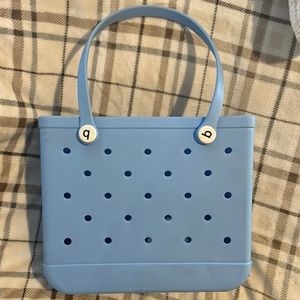 Blue bogg bag
